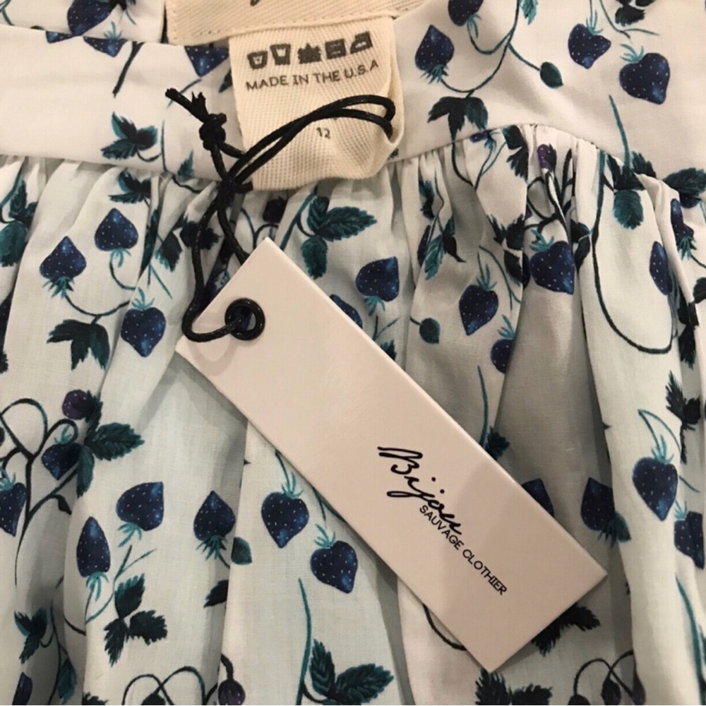 Bijou Sauvage girls designer dress NWT Size 12 - Picture 3 of 4